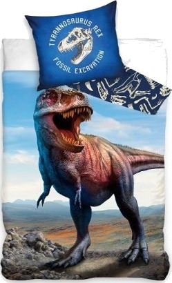 Dymo Tyrannosaurus Rex Sengetøy 140 X 200 Cm 100 % Bomull
