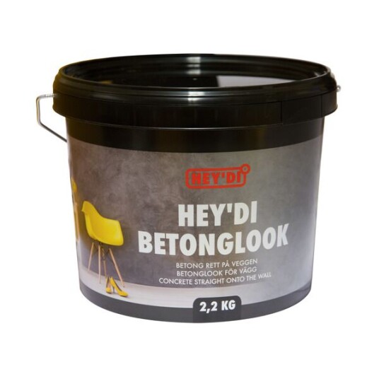 Hey'di Betongmaling Betonglook 2.2kg Granitt Hey'di Betongmaling Betonglook 2.2kg Granitt