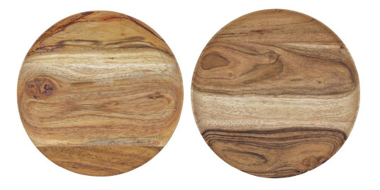 House Doctor Wood brett 17,5 cm 2 stk akasie House Doctor Wood brett 17,5 cm 2 stk akasie