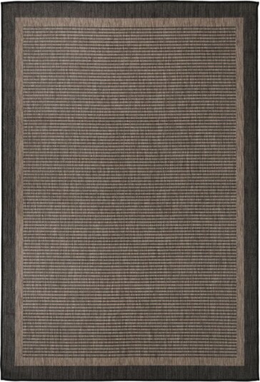vidaXL Utendørs flatvevd teppe 160x230 cm mørkebrun vidaXL Utendørs flatvevd teppe 160x230 cm mørkebrun
