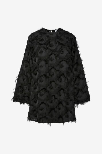 Yas Kjole yasDio LS Short Dress Svart Yas Kjole yasDio LS Short Dress Svart