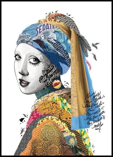 All Mad Here Plakat Plakat / 21x30cm All Mad Here Plakat Plakat / 21x30cm