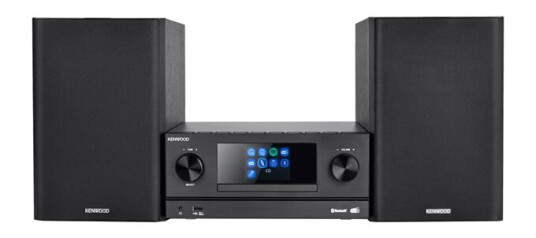 Kenwood M-9000S Micro Hi-Fi System med DAB+ og Bluetooth - Svart