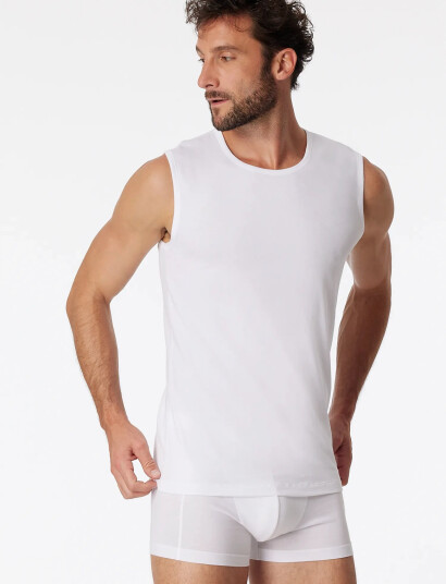 Schiesser Tank Top - White - XXL