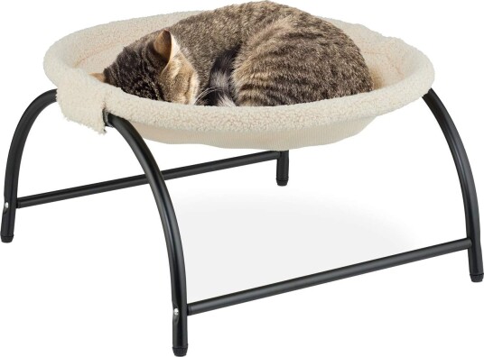 Plush Cat Hammock Bed – Myk, forhøyet komfort