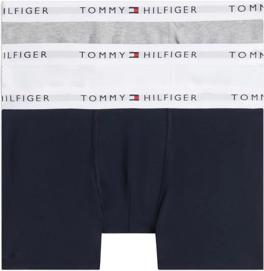 Tommy Hilfiger 3Pk Trunk Grey 140 152