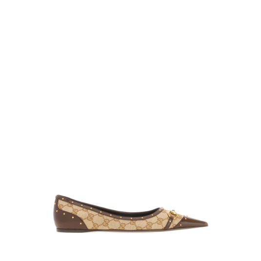 Gucci Dame Sko Brun 37 EU,