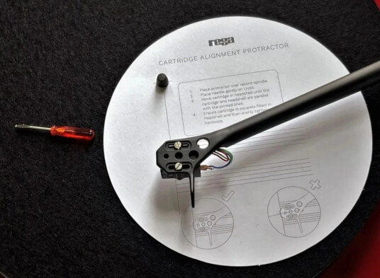 Rega Protractor Rega Cartridge Alignment