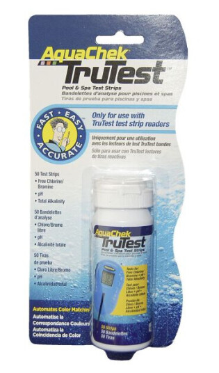 Planet Pool 2306765AC Teststrimler for AquaChek Trutester, 50-pakning, Basseng & utebad