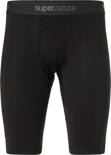 super.natural Men"s Tundra175 Short Tight Jet Black XL