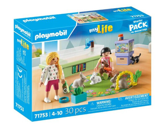 PLAYMOBIL My Life Startpakke: Kaninfamilie 71753