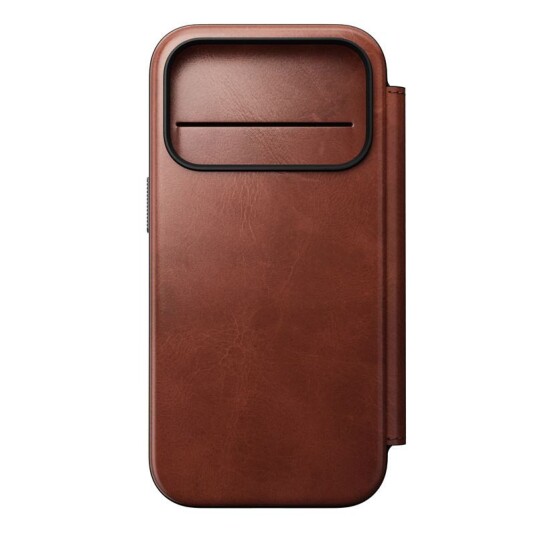 Nomad Modern Horween Folio Lommebokdeksel til iPhone 17 Pro Olde Dublin