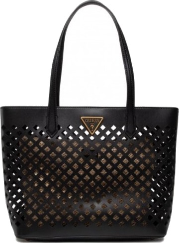 Guess Guess Aqua Veske Svart/Brun For Kvinner 29 X 32/40 X 12 For Kvinner