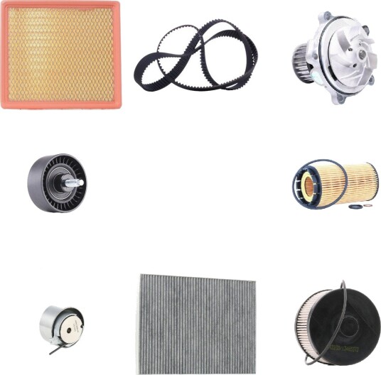 Servicepakke RIDEX 4682P0291