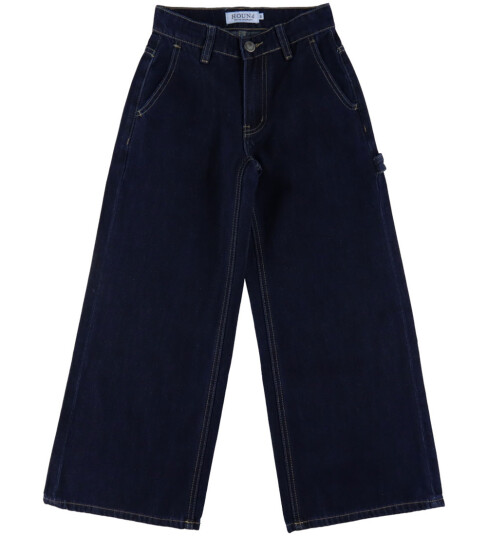 Hound Jeans Ekstra bred Clean Denim 8 år 128 Jeans Svart