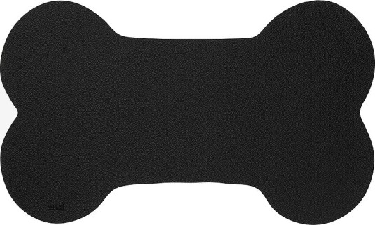 MiLLE W NORDISK DESIGN Glassbrikke hund L Svart