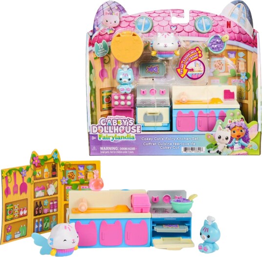 Gabby"s Dollhouse Gabby"s Dollhouse Cakey Cat Fairy Kitchen Multi/patterned ONE SIZE Gabby"s Dollhouse Gabby"s Dollhouse Cakey Cat Fairy Kitchen Multi/patterned ONE SIZE