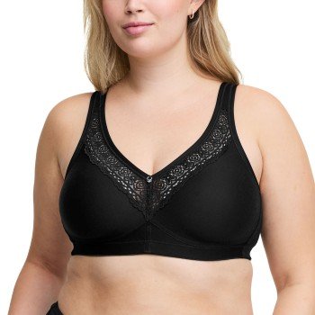 Swegmark BH Stars Cotton Soft Bra Moulded Cups Svart D 105 Dame