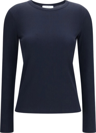 Max Mara Dame Topper Blå S, Max Mara Dame Topper Blå S,