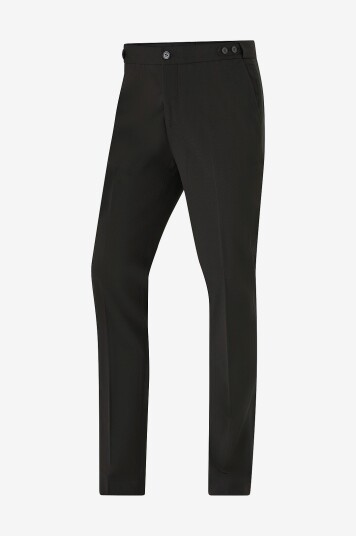 Lindbergh   Dressbukser Stretch Tuxedo PantSvart