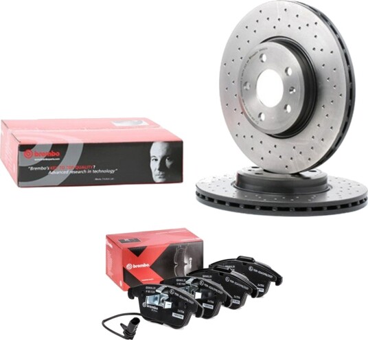 Bremseskiver og -klosser BREMBO BRB3405N0411