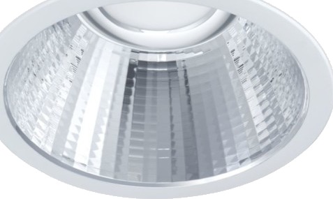 Philips Coreline Downlight Dn142b 2300Lm/830 Ø200 19W Hvit Med Alureflektor