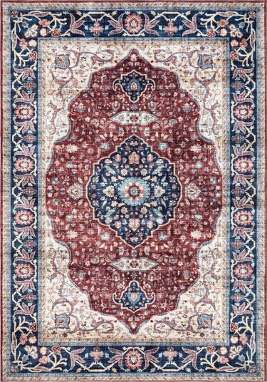 Tarfaya Frizematte 200x290 cm - Rød