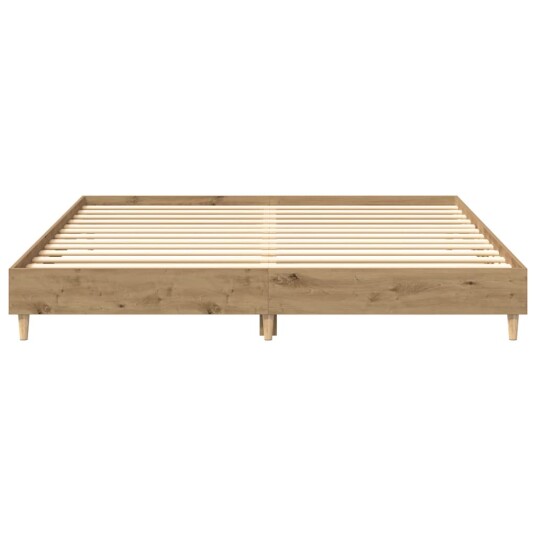 Sengeramme uten madrass artisan eik 180x200 cm konstruert tre Sengeramme uten madrass artisan eik 180x200 cm konstruert tre