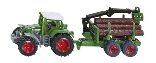 SIKU Tractor With forestry trailer 1645 1: 72