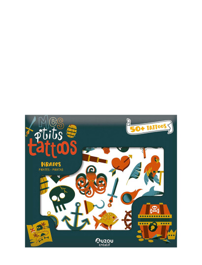 Auzou Little Tattoos - Pirates - Multi/patterned - ONE SIZE