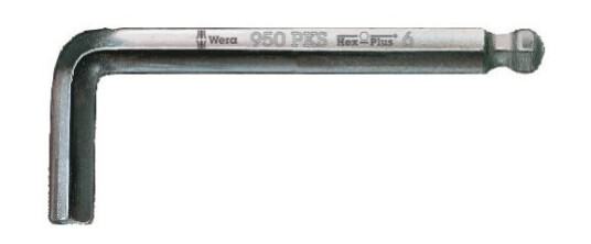 Wera 05133158001, L-Formet Hexnøkkel, Metrisk, 1 Stykker, 11 Mm, 12,5 Cm, 3,6 Cm Wera 05133158001, L-Formet Hexnøkkel, Metrisk, 1 Stykker, 11 Mm, 12,5 Cm, 3,6 Cm