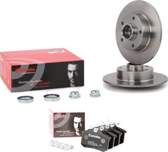 BREMBO BRB3405N0259 Bremseskiver og -klosser