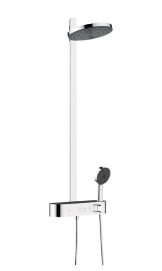 Hansgrohe Pulsify Select Showerpipe/takdusjsett 260 2jet - Med ShowerTablet Select 400-Krom