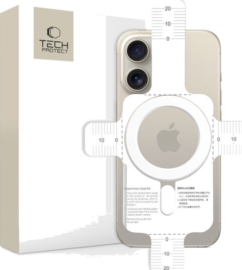 Tech-Protect MagMat MagSafe magnetisk ring universal - hvit
