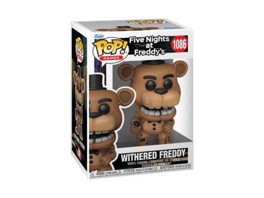 Funko POP Five Nights At Freddys actionfigur Withered Freddy Funko POP Five Nights At Freddys actionfigur Withered Freddy