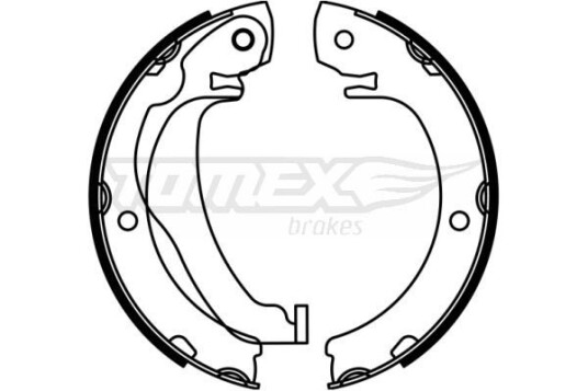 Bremsesko sett TOMEX Brakes TX 23 05