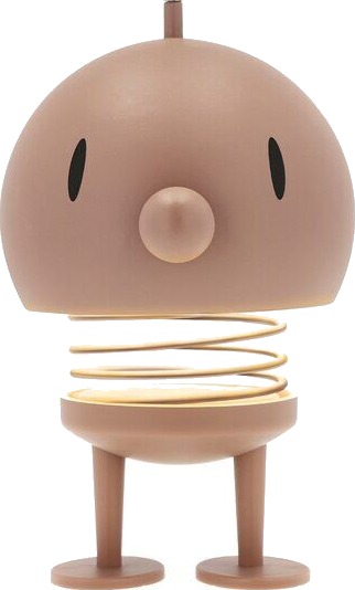 Hoptimist - LED lampe stor 15 cm choko