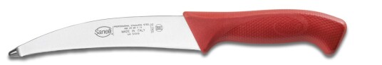 Sanelli Skinn-/Bukkkniv 15 cm. Rødt håndtak. Sanelli Skinn-/Bukkkniv 15 cm. Rødt håndtak.