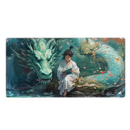Sharkoon SKILLER SGP40 D8 Gaming Musematte 1000x500mm Teal Flerfarget Sharkoon SKILLER SGP40 D8 Gaming Musematte 1000x500mm Teal Flerfarget
