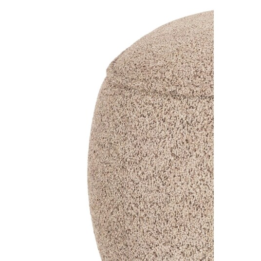 Rowico Home Norris fotskammel lys beige stoff Anna lys beige