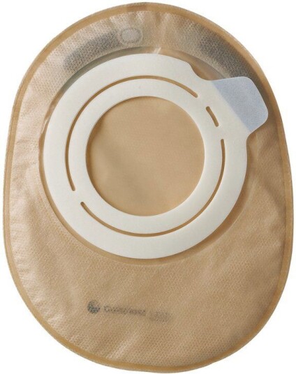 Coloplast Sensura Flex  dobbelt fulter lukket pose 132050 Ringkobling 50 mm Midi 30 stk.