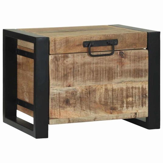 Lagringskasser Brun 40 x 30 x 30 cm Massivt mangotre