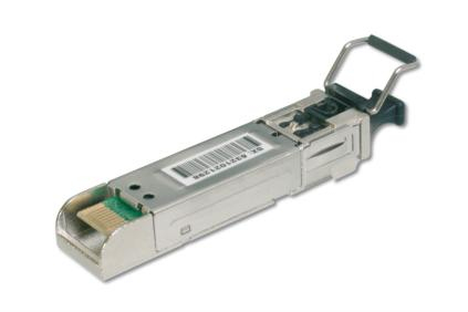 Digitus Professional Dn 81004 Sfp Mini Gbic Transceivermodul Lc Enkeltmodus Opp Til 20 Km 1550 Tx / 1310 Rx Nm DN 81004