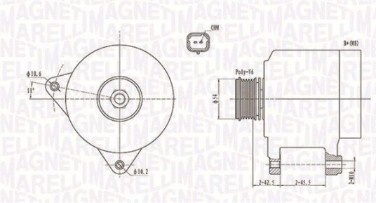 Dynamo MAGNETI MARELLI 063731914010