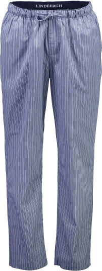 Lindbergh Striped Cotton Pyjama Pants Navy L