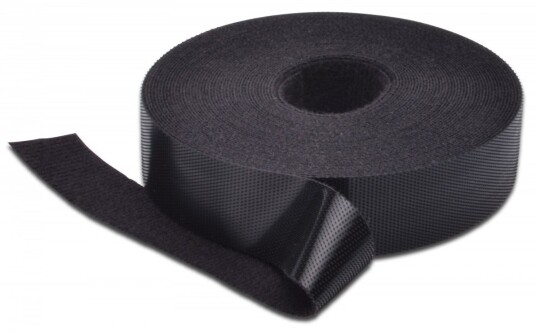 Digitus Borrelåstape DN CT 10M 20 10m 20mm Svart