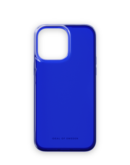 iDeal of Sweden Clear Case Iphone 14pm Cobalt Blue