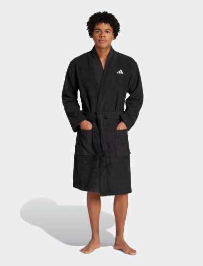Adidas Sportswear Bathrobe Black XL