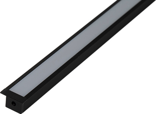 Ansell Lighting LED skinne innebygd 15x20 mm 2 meter svart
