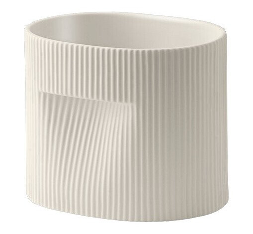 Muuto - Ridge Planter H15 Off-White - Lampemesteren Muuto - Ridge Planter H15 Off-White - Lampemesteren